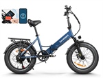 SAMEBIKE LOTDM200 - II Bicicletta elettrica pieghevole a passo basso batteria da 48V 13Ah Motore da 750W