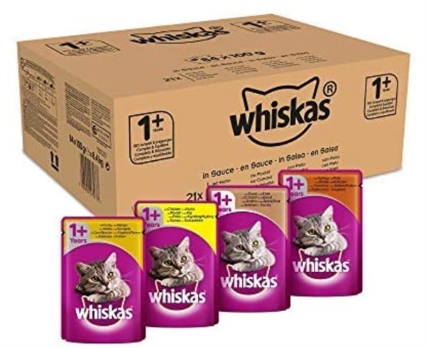 Whiskas Selezione in Salsa 84 Buste da 100 gr